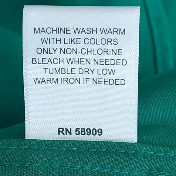 NWT Murano Green Slim Fit Mens Causal Button Short Sleeve Shirt Size Medium - Picture 10 of 10